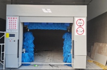福建省福州理想4S店安装往复式洗车机